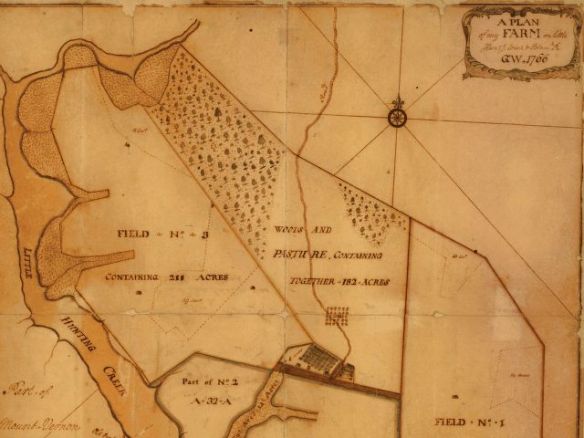 George Washington map